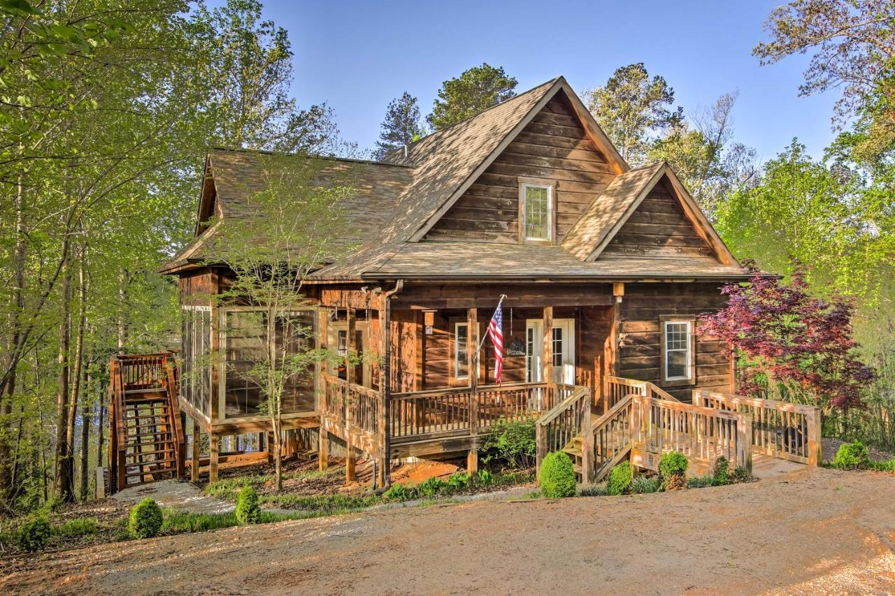 Lakefront South Carolina Abode With Deck And Boat Dock Fair Play Exterior foto